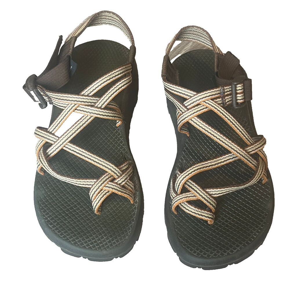 Chaco ZX/2 Classic Sandals Brown Vibram *Mismatched*‎ Womens 7 Left + 8 Right